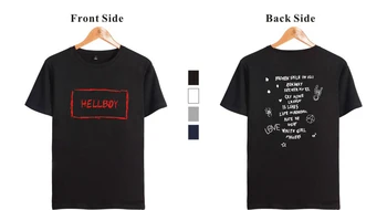 New T-Shirt Lil Peep Print Men Leisure Short Sleeve tshirt Soft Cotton Hip Hop Streetwear Boy/Girl Lil Peep Rap Fans Clothes 2