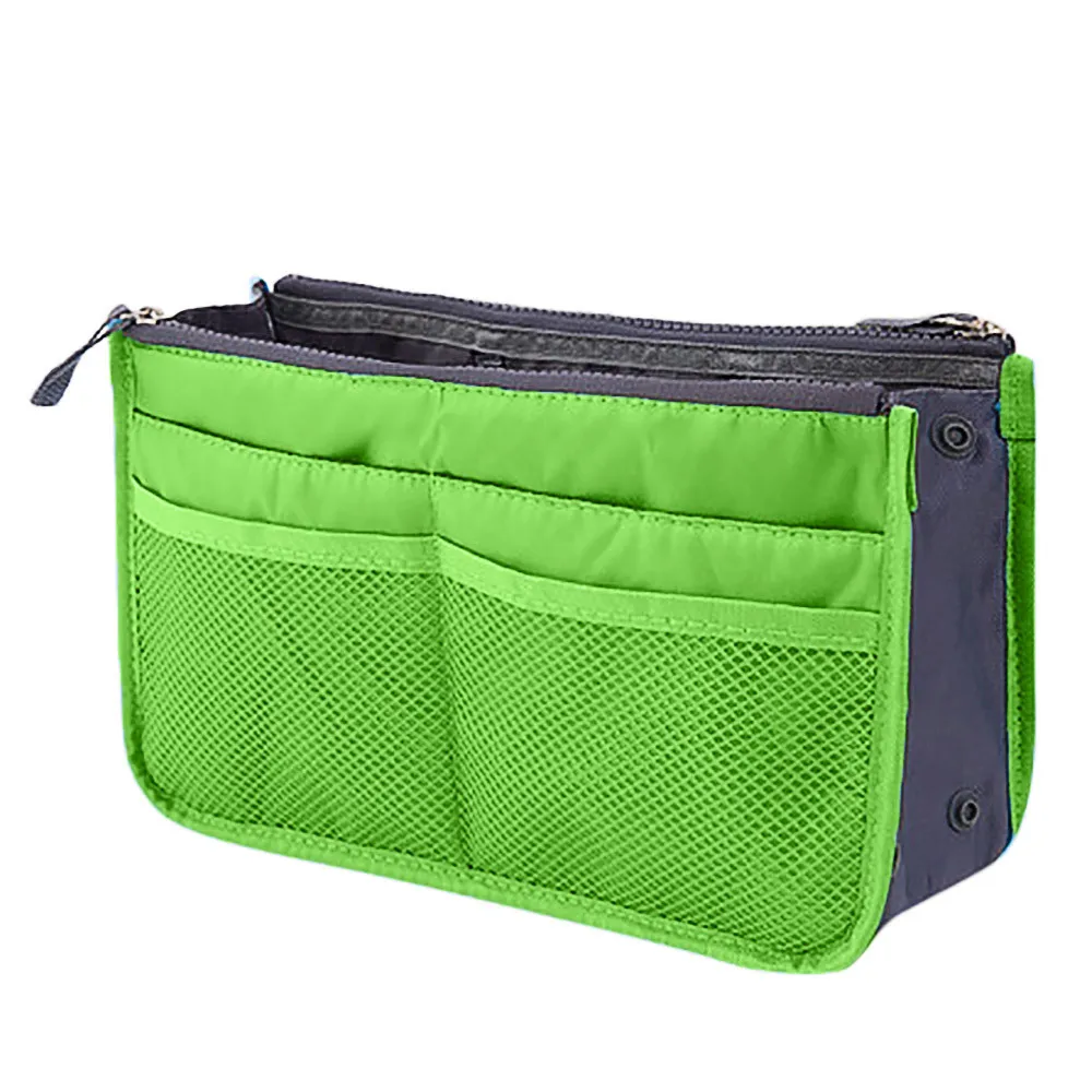 حقيبة مستحضرات تجميل التجميل حالة تخزين الأزياء جميلة التجميل حقيبة لالماكياج إدراج حقيبة يد المنظم بطانة مرتب K520