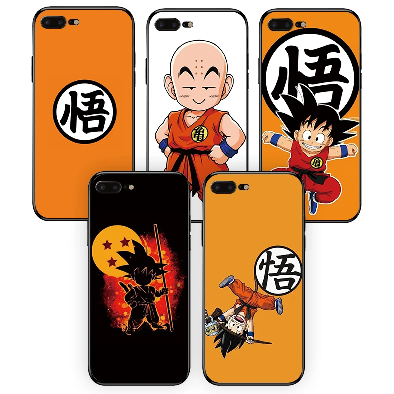 

Dragon Ball For iphone6 6S 7 8 Plus 5 5S SE Silicone Soft TPU Super Son Goku Cover Phone Case For iphone XR XS X XSMAX 7 8 plus