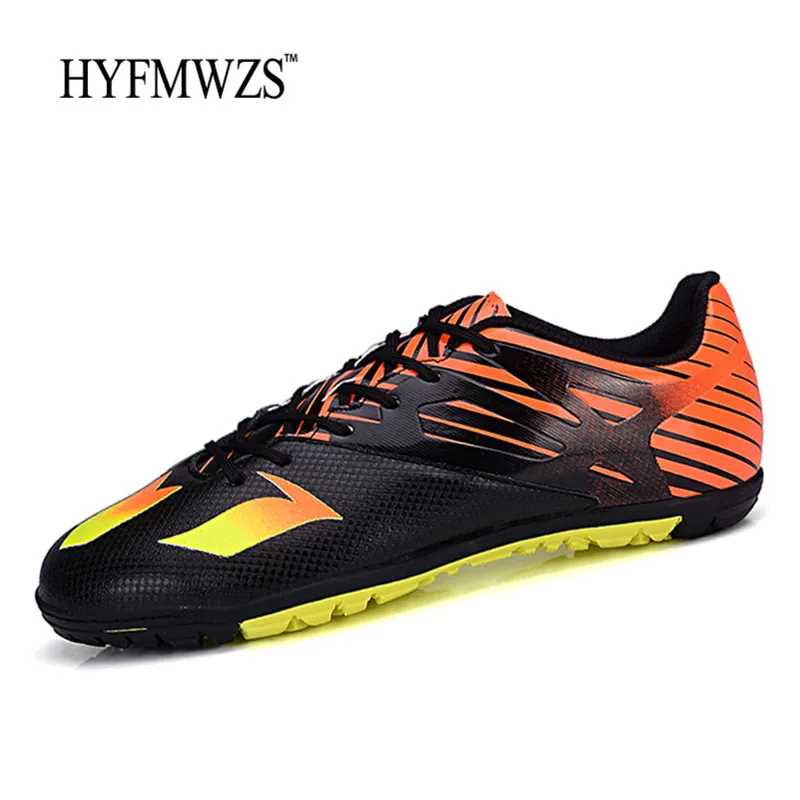 

HYFMWZS Children's Shoes Krasovki Trainers Footbal Men Soccer Shoes Turf Soccer Cleats Indoor Shoes Kids Football Shoes Superfly