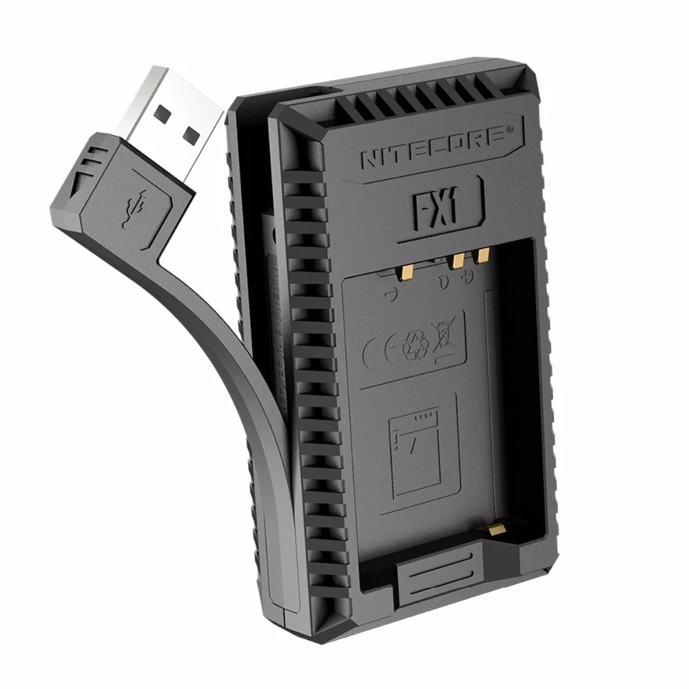 New Nitecore FX1 Dual Slot USB Camera Battery Charger For X-Pro1, X-T1, XE1, XE2, XA1, XA2, XM1, HS30, X-T2, X-E2S, X-T10 New Nitecore FX1 Dual Slot USB Camera Battery Charger For X-Pro1, X-T1, XE1, XE2, XA1, XA2, XM1, HS30, X-T2, X-E2S, X-T10