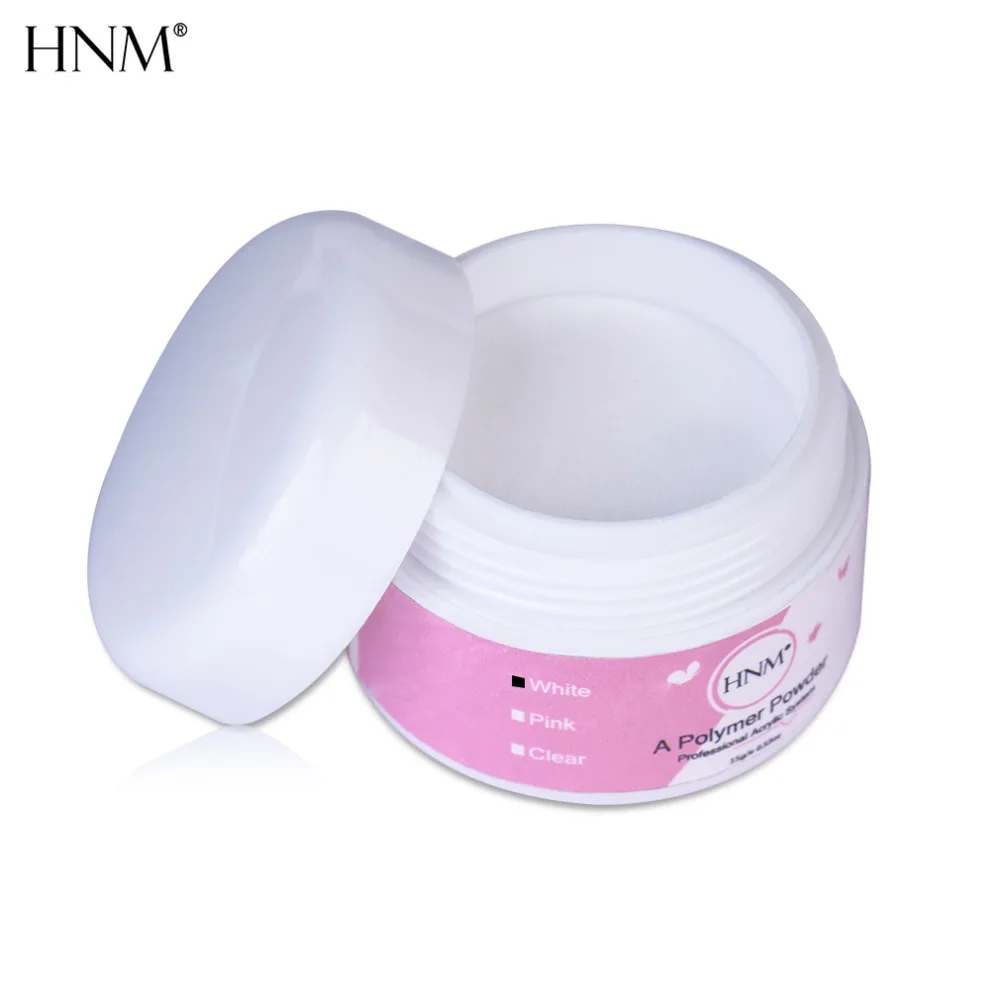 HNM 15g 3 Color White Pink Clear Nail Art Crystal Liquid Manicure Professional Acrylic Powder Crystal Tip Builder Transparent HNM 15g 3 Color White Pink Clear Nail Art Crystal Liquid Manicure Professional Acrylic Powder Crystal Tip Builder Transparent