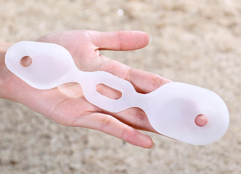 1 пара = 2 шт. силиконовый разделитель для большого пальца ноги|gel toe separator|silicone gel