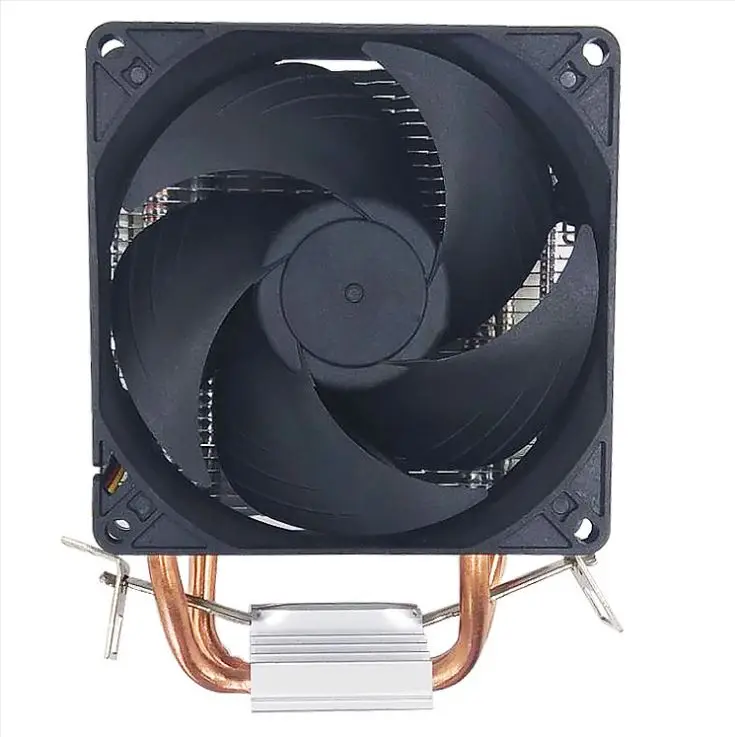 Computer for CPU Heatsink Two heat pipes Copper and aluminum bonding