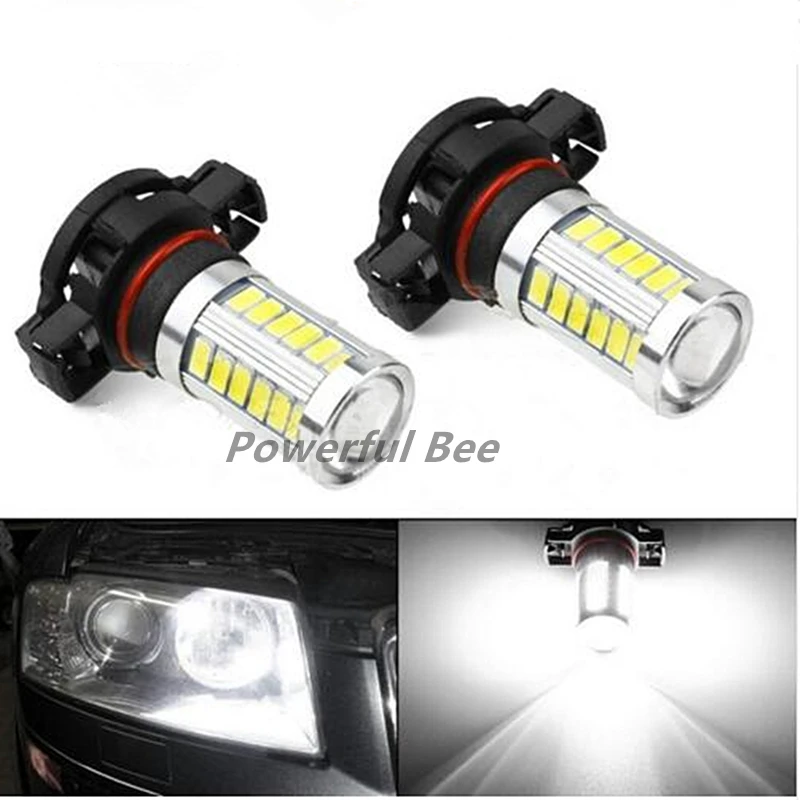 

2 x H16/5202 33SMD 15W power led fog lights yellow amber cold white DRL bulb for Legacy 2010-16 Forester 2013-14