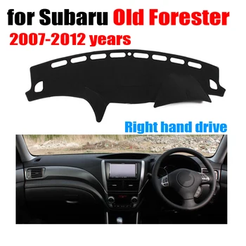 

Car dashboard covers for Subaru old Forester 2007-2012 years Right hand drive dashmat pad dash cover auto dashboard accessories