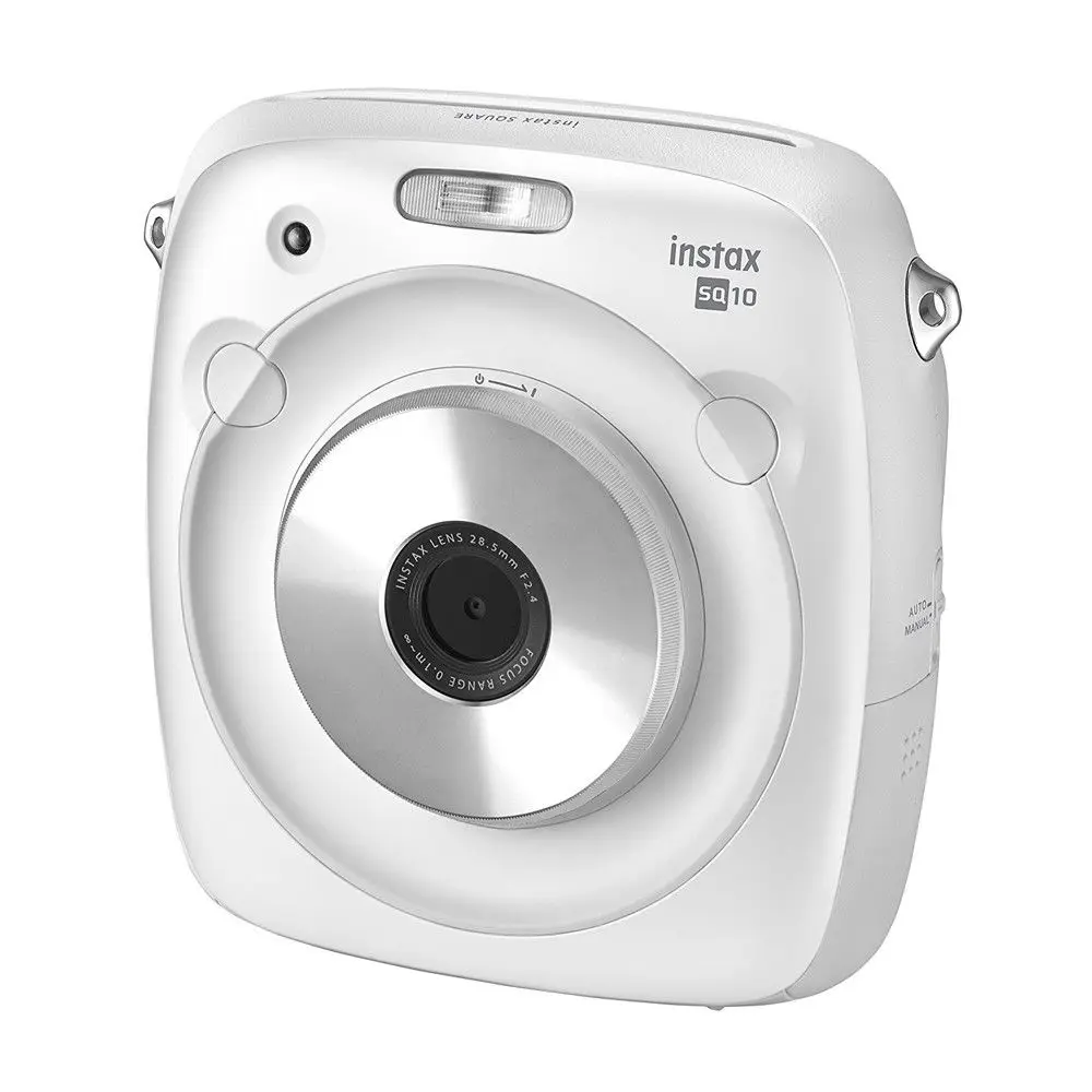 Fujifilm Instax SQUARE SQ10 гибридная мгновенная пленка фотокамера белого цвета|film photo