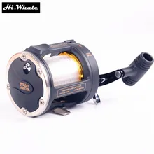 Hi.Whale Abu garcia GT345 fishing wheel 2 shaft boat reel Casting reel jig reel fishing tackle
