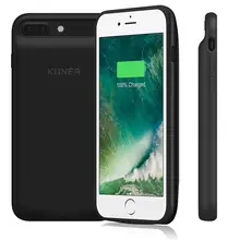 Новинка! 2400 мАч чехол с аккумулятором для iphone 7 8 Plus ультра тонкий роскошный текстурный внешний аккумулятор чехол для телефона чехол