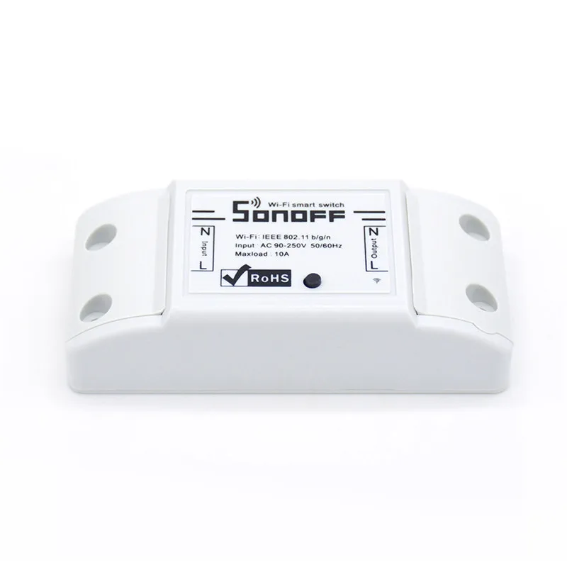 DIY ITEAD Sonoff 10A WI-FI Беспроводной Smart переключатель дистанционного Управление WI-FI переключатель для автоматизации дома модуль через IOS Andriod смартфон