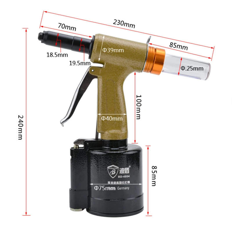 pneumatic air rivet puller plier4