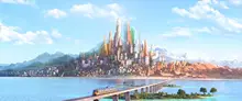 Zootopia Anime Movie Fabric poster 55″ x 24″ Decor 08