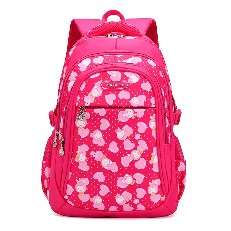 

Children School backpacks for Girls Primary princess School Book Bags Sac Enfant waterproof School Bags Kids Orthopedic Backpack