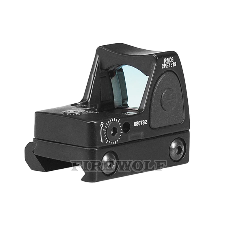 Trijicon мини RMR красный точечный прицел Collimator Glock/Shot gun Reflex Sight Scope fit 20 мм Weaver Rail для страйкбола/охотничьей винтовки