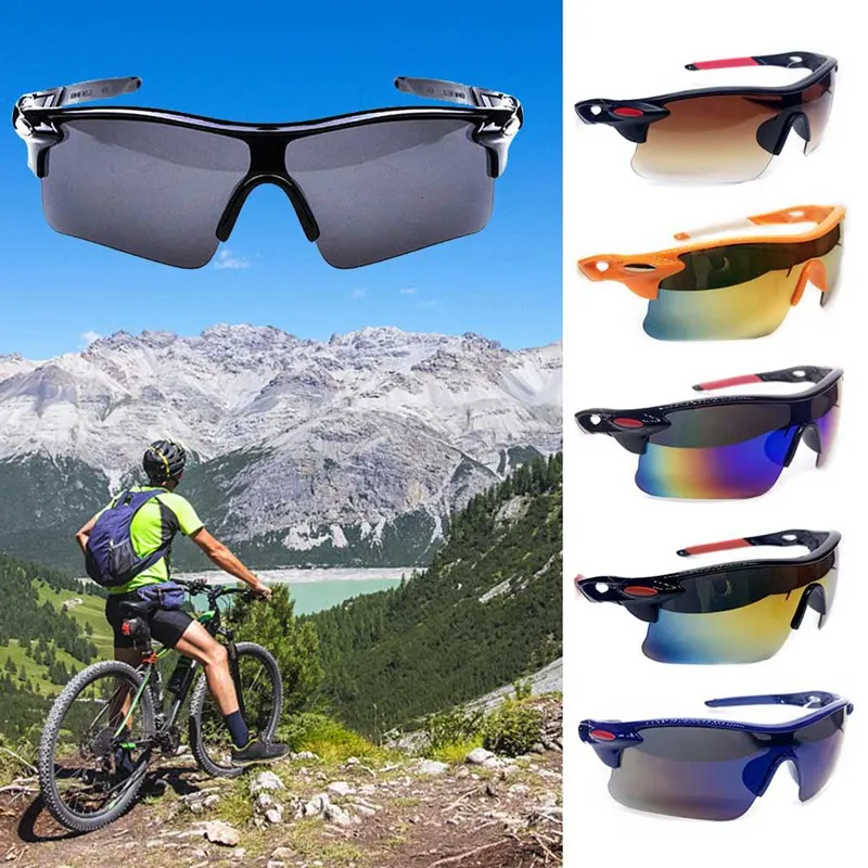 

Men Women Cycling Glasses Outdoor Sport Mountain Bike MTB Bicycle Glasses Motorcycle Sunglasses Eyewear