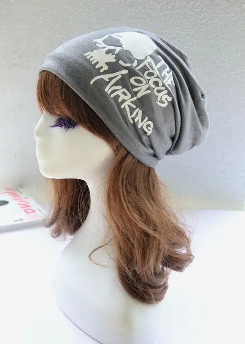 

2018 Hip-hop New Pattern Ma'am Devil Human Skeleton Hip Hop Scarf Hats Korean Leisure Time New Style Package Head Cap Tide
