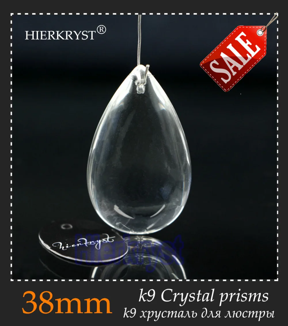 Стеклянные Подвески HIERKYST K9 1 шт. стеклянные подвески-призмы с кристаллами детали