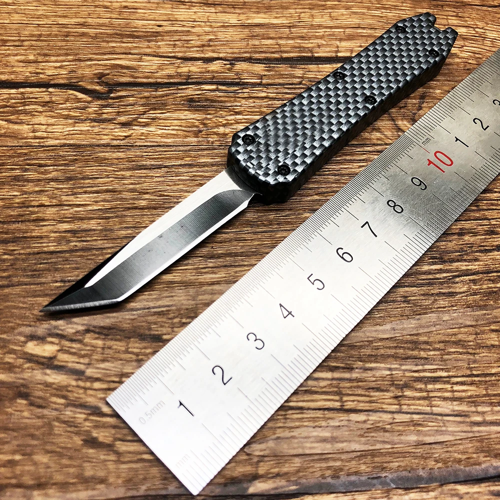 BJL Микро Мини Тактический выживания складной нож 440C алюминиевая ручка Открытый Отдых Охота карманный нож EDC инструменты