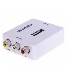 HDMI К AV 1080 P преобразователь RCA