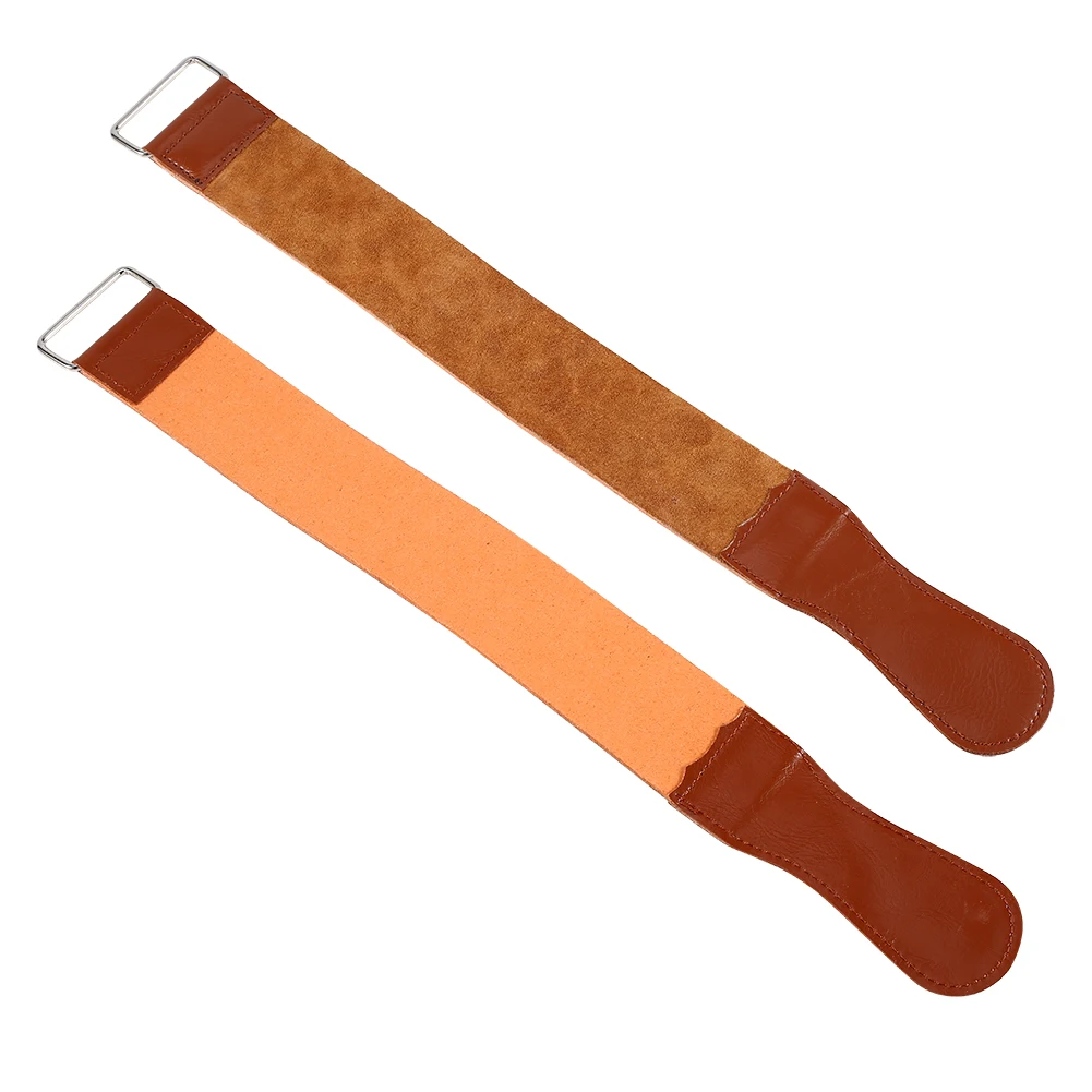 

Cow Leather Manual Sharpening Strop Belt Durable Leather Sharpener Strap Straight Barber Shaving Sharpening Strap Tool