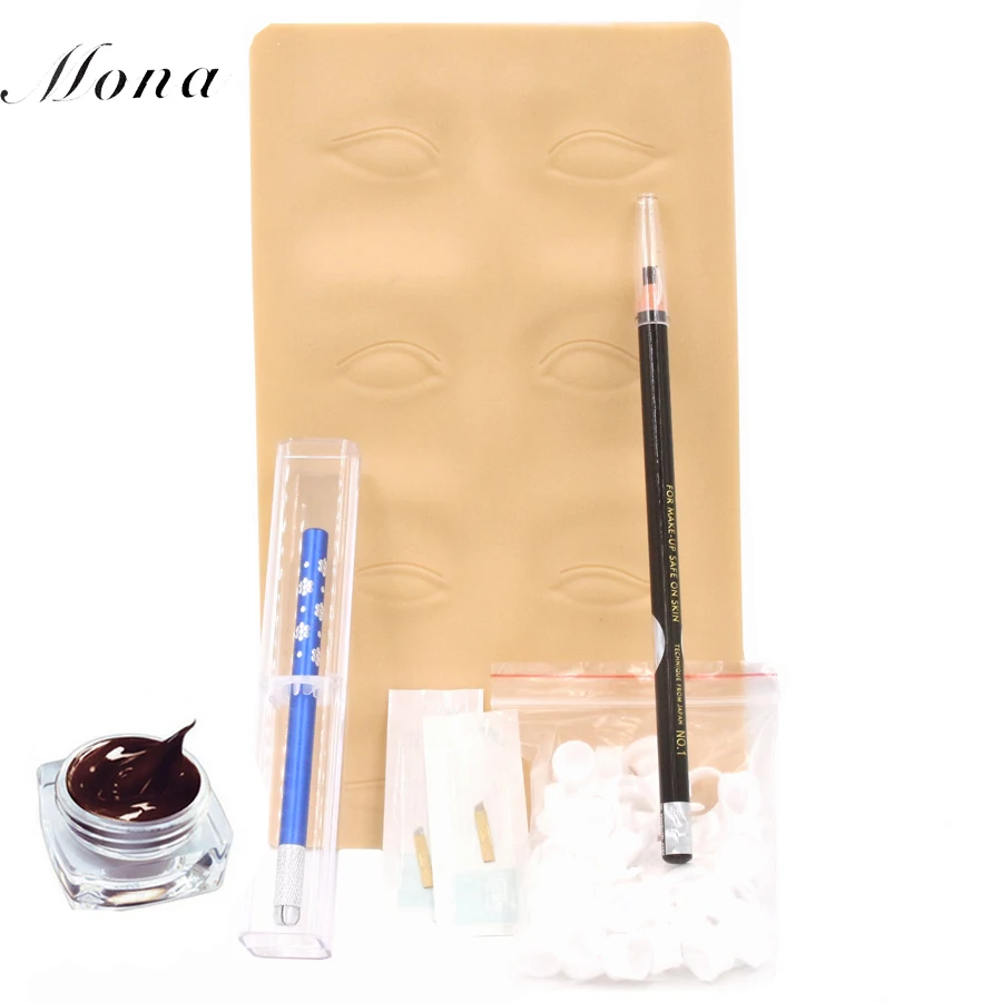 Eyebrow kit permanent makeup machine tattoo eyebrow tattoo microblading