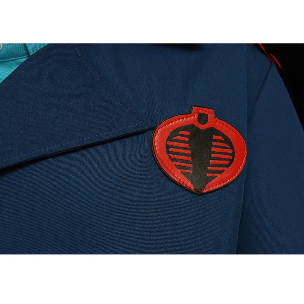 G. I. JOE Cobra Commander Косплей Костюм серпентора взрослый костюм на Хэллоуин индивидуальный заказ