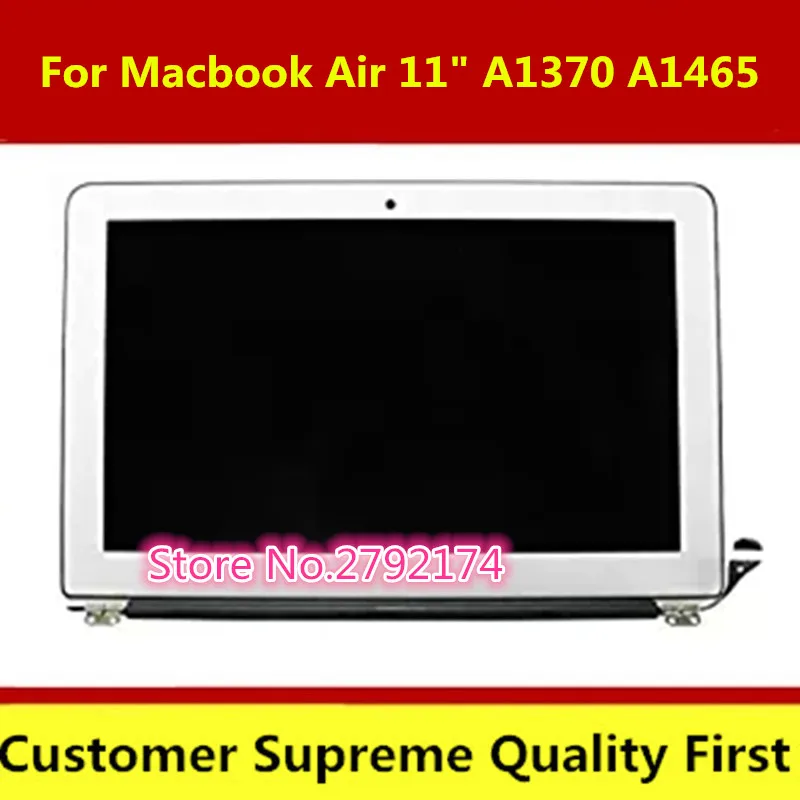 

Brand original LCD LED Screen Assembly for Apple Macbook Air 11.6" A1370 A1465 2010 2011 2012 Year EMC 2471 EMC 2558 LP116WH4