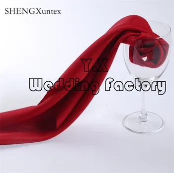 

200pcs Wholesale 45cm*45cm Poly Table Napkin For Table Cloth Decoration