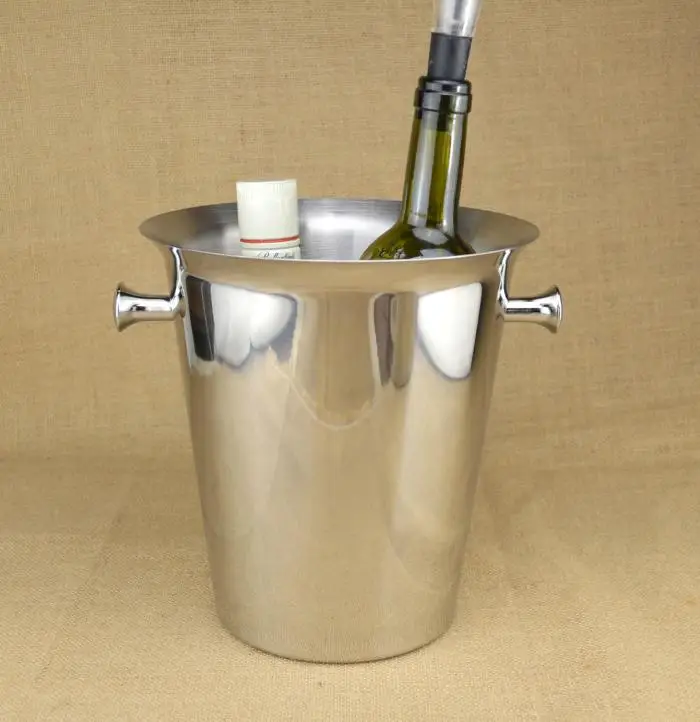 Stainless steel/5L/An ice bucket/Champagne Bucket/Ice grain bucket/KTV