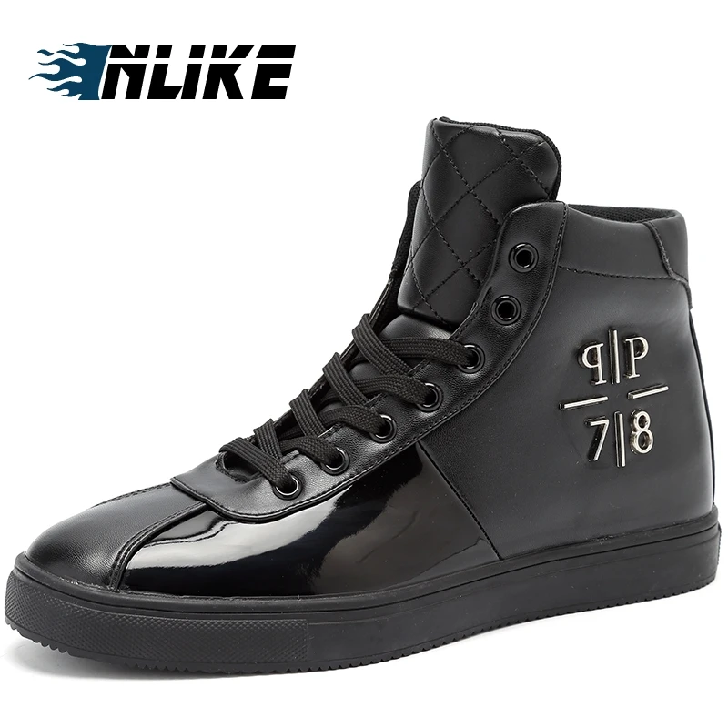 

INLIKE Big Size Men Ankle Boots Winter High Top Board Shoes Men Snow Boots Keep Warm Men Boots Flats Boots