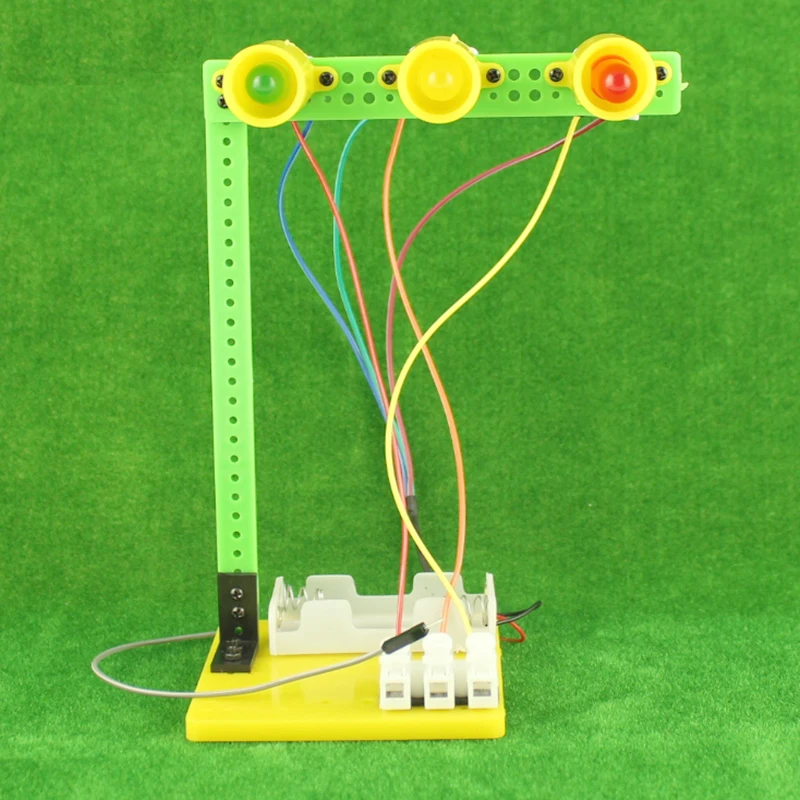 JMT Физика Эксперимент светофоры DIY ABS материалы школьные образования и науки модель игрушки Образование комплект детский подарок