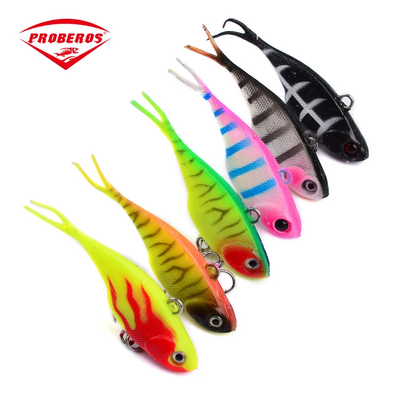 

PRO BEROS High quality fishing lures hard bait 6.8cm 9g minnow quality professional lead fish fishing gear wholesale DW6031