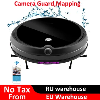 

Map Navigation,Camera Guard Video Call Auto Wireless Vacuum Cleaner Robot With WiFi App Control,Smart Memory,Big Water Tank