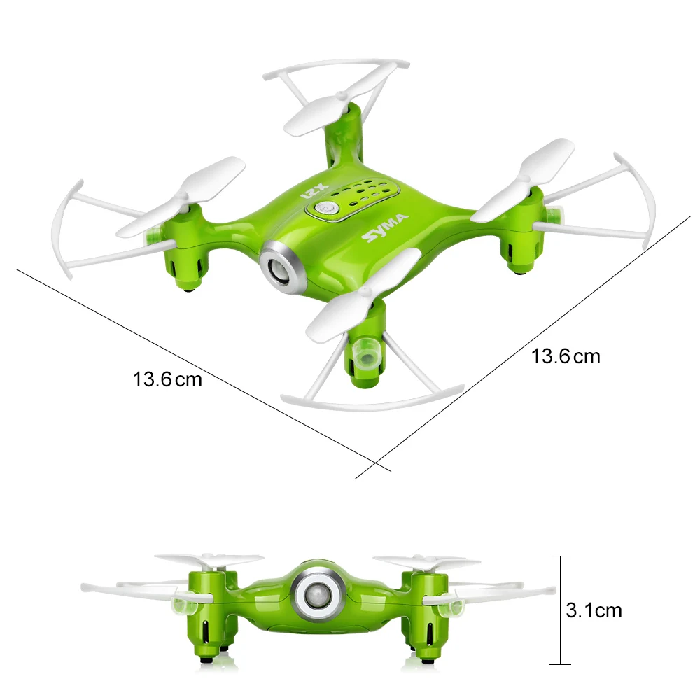 SYMA X21W/X21 Дрон RC Квадрокоптер вертолет игрушки 2 4G 4CH 6 осевой Hover 360 градусов Flips
