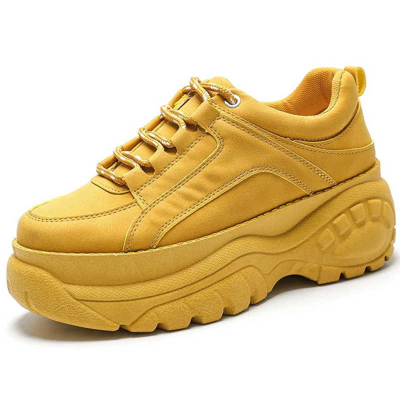 

basket femme platform sneakers women 4.5CM 2019 Spring Fashion Platoform Sneakers Causal shoes woman off white shoes