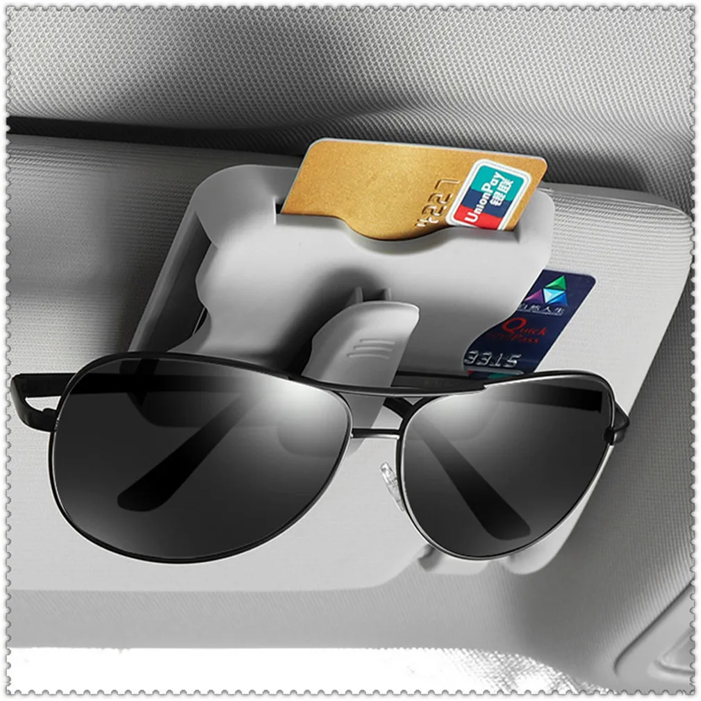 

Car Sun Visor Organizer Sun Visor Card Holder Glasses Clip For BMW EfficientDynamics 335d M1 M-Zero 545i 530xi X2 X3 M5 M2