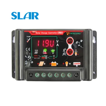 

10A 20A 30A 12V 24V 3.7V 12.8V 25.6V 11.1V 14.8V 22.2V LI LI-ION NI-MH LiFePO4 Battery Solar Panel Charge Controllers Regulator