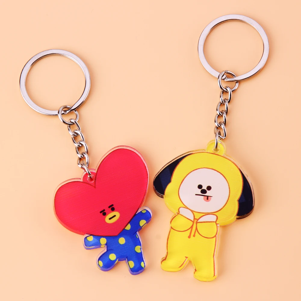 BTS Merch Shop BT21 Key Chain BTS Merchandise