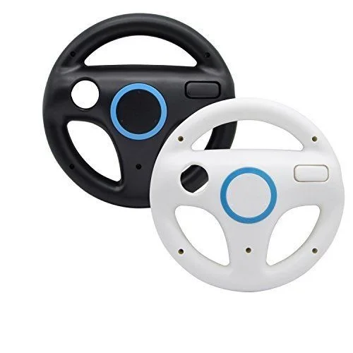

ONETOMAX Kart Racing Game Steering Wheel Controller For Nintendo Wii Accessories Game Remote Controller