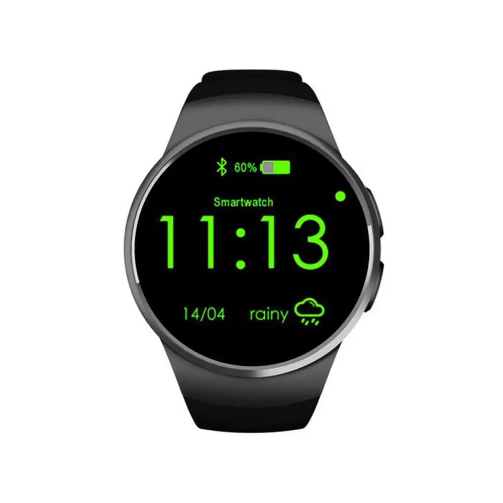 

KW18 1.3inch Call Answer Pedometer Heart Rate Monitor Bluetooth Smart Watch Gift
