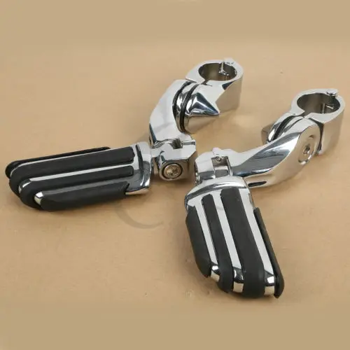 

32 мм 1-1/4 "1,25" короткие Угловые шоссе подножки крепление для Harley Touring модели FLHT FLHX FLHR защита двигателя бар
