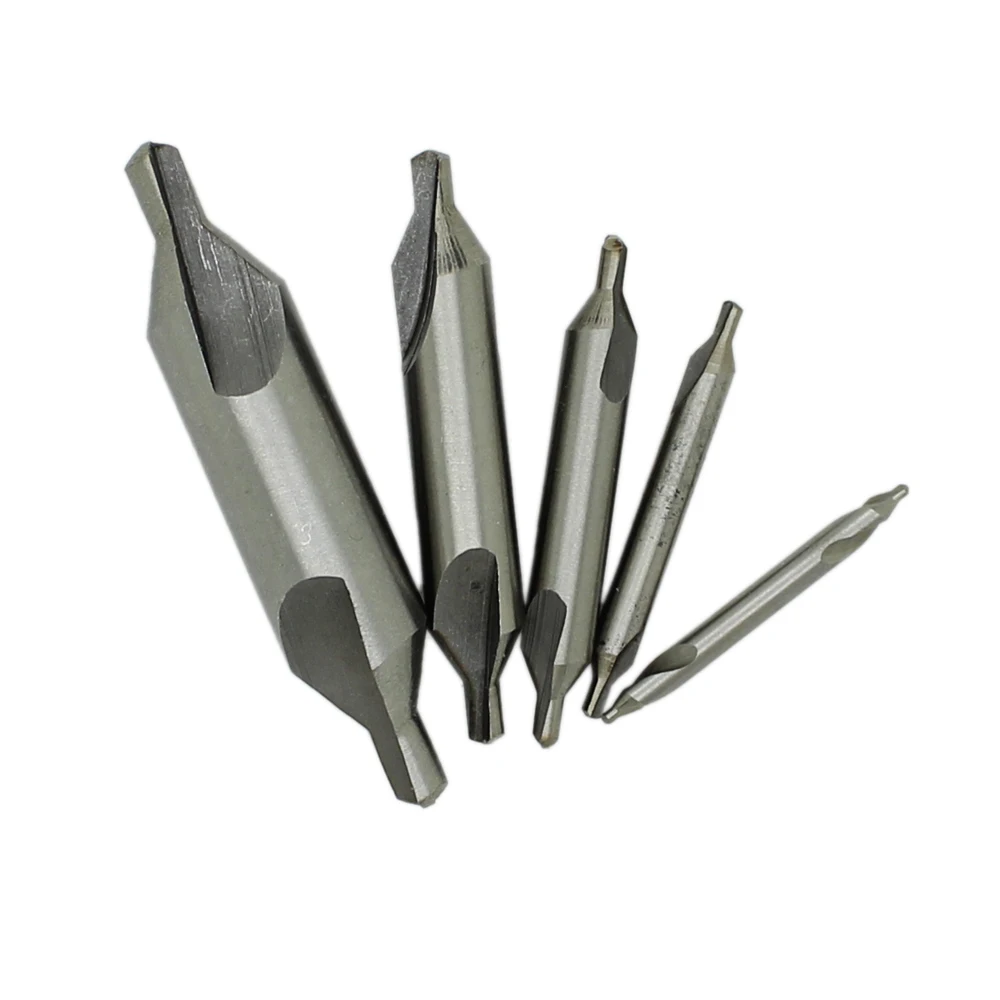 

Free shipping 5pc HSS Combined Center Drill Countersinks 60 Degree Angle Bits Set Tool Metal Hole Saw Cutting 1 1.5 2.5 3.15 5mm