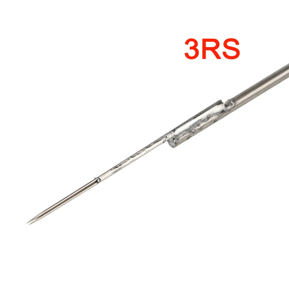 50Pcs 3RS Disposable Tattoo Needles Sterilized Tattoo Needles Assorted