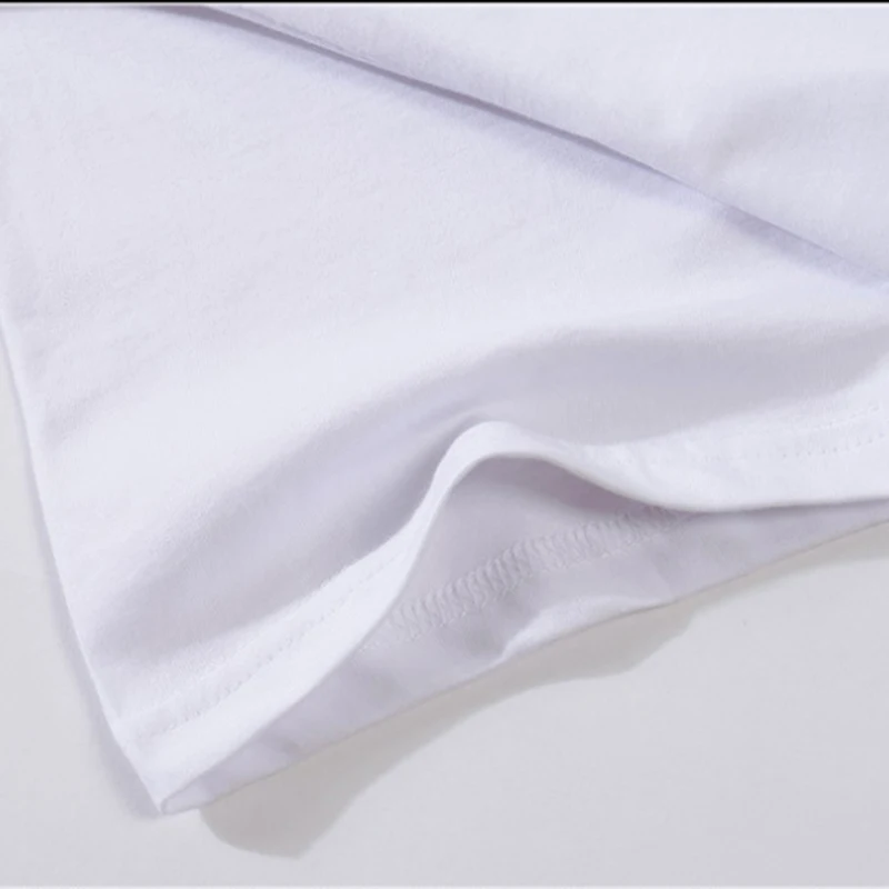 Men's White T-Shirts Short Sleeve Cotton Modal Flexible Basic Casual Tee Shirt Tops (White, Size Options) image 5
