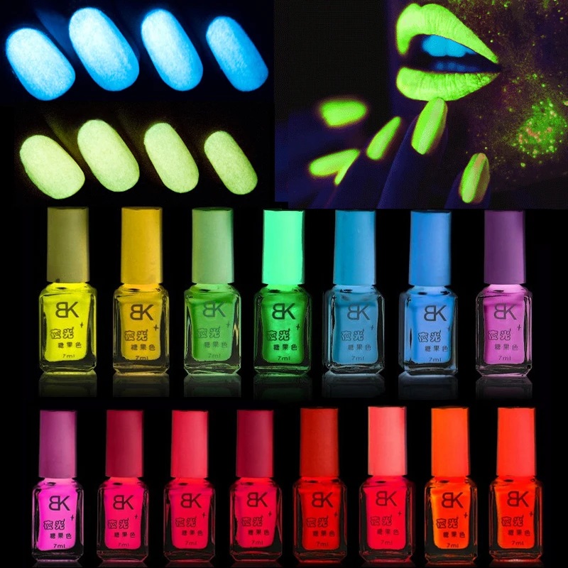 Neon glow in the dark nail polish Clearance