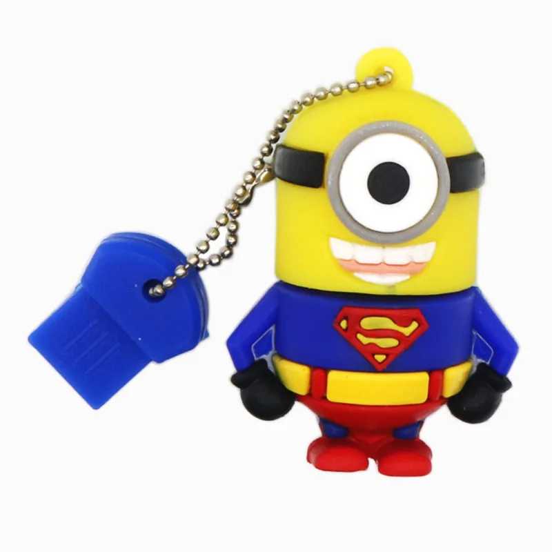 Мультяшный флеш-накопитель super MInions Styles 8 ГБ 16 ГБ 32 ГБ 64 Гб USB флеш-накопитель флешки U диск