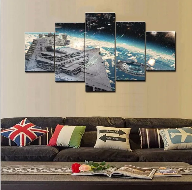 5 панель Доктор Кто Эйб Линкольн вампир Охотник стены искусства холст|wall art canvas|art