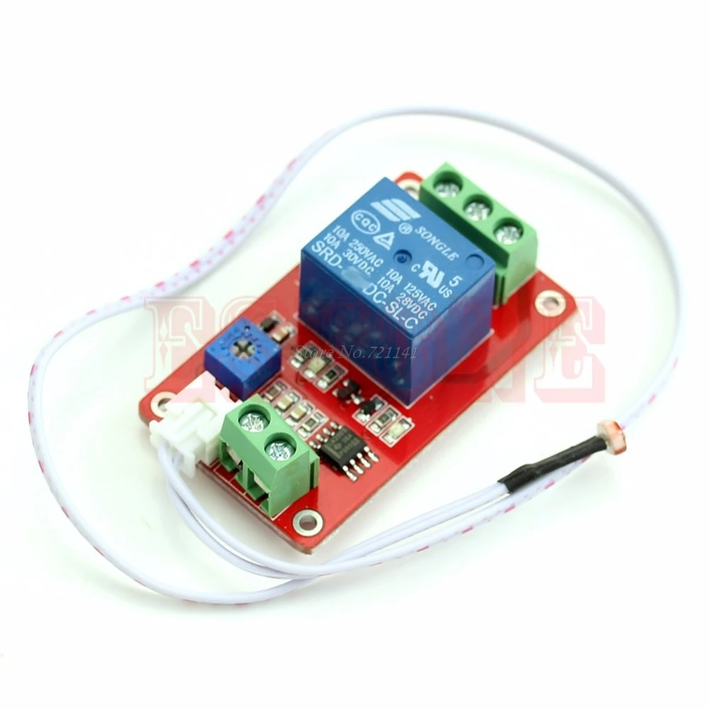 

Car Light Control Switch Photoresistor Relay Module Light Detection Sensor