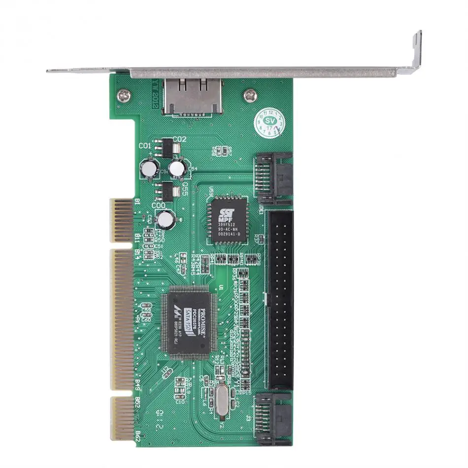 PCI-2 порта SATA+ 1 порт eSATA+ 1 карта IDE raid-контроллера