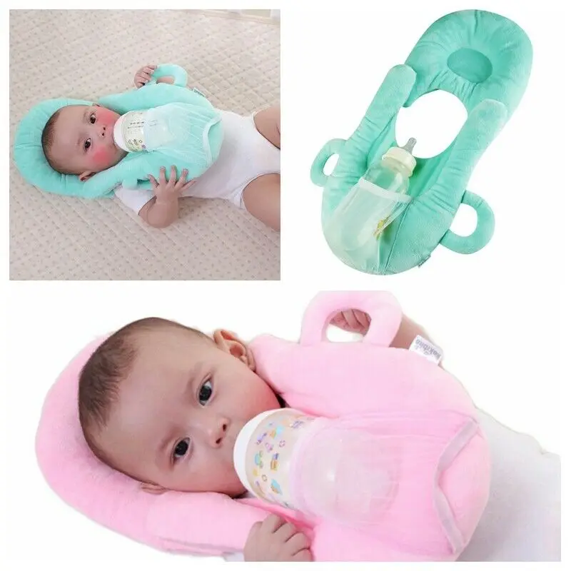 

Hot Detachable Newborn Infant Baby Protable Pillows Self-Feeding Nursing Cushion Pillow Prevent Flat Head Multi-functional
